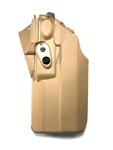 SAFARILAND 7376RDS HOLSTER FOR GLOCK 34/35 WITH LIGHT AND OPTIC, FDE, LH