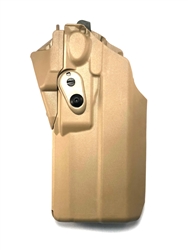 SAFARILAND 7376RDS HOLSTER FOR GLOCK 19/23/45 WITH LIGHT AND OPTIC, FDE, LH