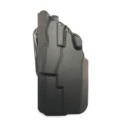 SAFARILAND 7377 GLOCK 19/23 W/ TLR-7, TLR-8, XC-1, XC-2, AND APLC, SAFSEV, BLACK, LH, BELT LOOP