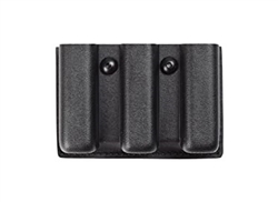 SAFARILAND 775 SLIMLINE OPEN TOP TRIPLE MAGAZINE POUCH, STX FINISH