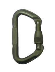 5ive Star Gear Omega Pacific 7000 Series Locking Tactical D Carabiner, Foliage