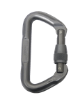 5ive Star Gear Omega Pacific 7000 Series Locking Tactical D Carabiner, Grey