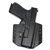 Bravo Concealment, OWB Concealment Holster, Fits Glock 19,  Right Hand, Black