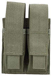 BLACKHAWK DOUBLE PISTOL MAG POUCH, RANGER GREEN