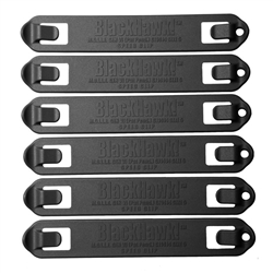 Blackhawk S.T.R.I.K.E Speed Clips 3in, 6 Pack, Black