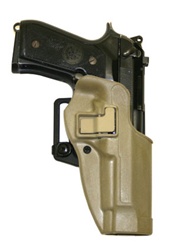 BLACKHAWK&reg; CQC&trade; SERPA&reg; COYOTE TAN HOLSTER FOR BERETTA 92/96 (RIGHT-HANDED)