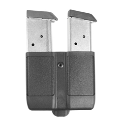 BLACKHAWK DOUBLE STACK DOUBLE MAG POUCH, BLACK