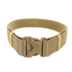 BLACKHAWK ENHANCED MILITARY WEB DUTY BELT, X-LARGE, FDE