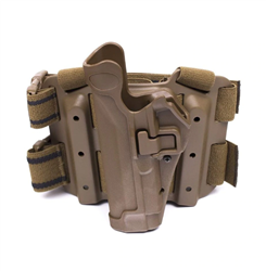 Blackhawk Serpa Level 2 Tactical Holster, Glock / S&W, Coyote Tan, Left Handed