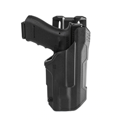 BLACKHAWK T SERIES LB L2, GLOCK 17/19/22/23/31/32/45/47 W/ TLR 7/8, LEVEL 2, RIGHT HANDED