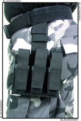 BLACKHAWK OMEGA ELITE TRIPLE PISTOL MAG POUCH