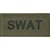 SWAT PATCH (BLACK ON OD GREEN)