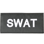 SWAT PATCH (WHITE ON BLACK)