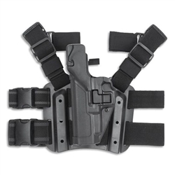 Blackhawk Serpa Level 2 Tactical Holster, Caracal, Black, Left Handed