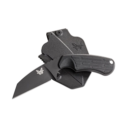 BENCHMADE MODEL 125 AZERIA, BLACK BLADE