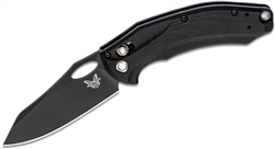 BENCHMADE 818BK MINI LOCO, BLACK PLAIN EDGE