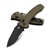 BENCHMADE 980SBK TURRET, SERRATED, BLACK BLADE