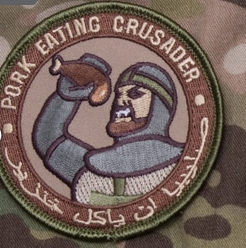 MSM PORK EATING CRUSADER PATCH, ARID