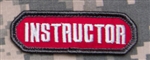MSM INSTRUCTOR PATCH, RED