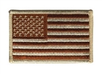 AMERICAN FLAG PATCH, DESERT, FORWARD