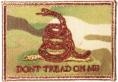 MULTICAM GADSDEN FLAG, DON'T TREAD ON ME