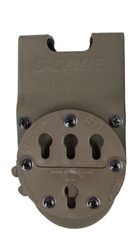 G-CODE RTI OPTIMAL DROP PLATFORM, 2IN BELT, OD GREEN