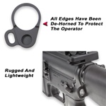 GG&G AR LOOPED SLING ATTACHMENT, FOR FIXED STOCKS