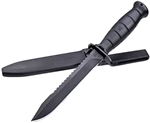 GLOCK FIELD KNIFE (W/ROOT SAW EDGE), BLACK