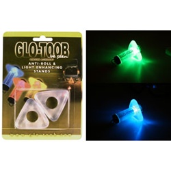 Glo-Toob Light Diffusing Anti-Roll Stand, 2 Pack