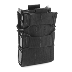 HSGI SINGLE RIFLE TACO POUCH MOLLE, BLACK