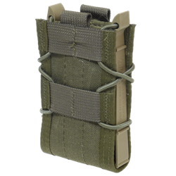 HSG SINGLE RIFLE TACO POUCH MOLLE, OD GREEN