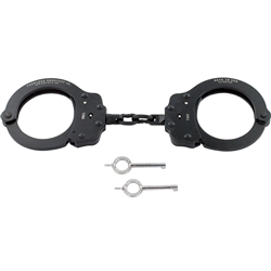 Peerless, 730C Superlite Aluminum, Black Handcuffs