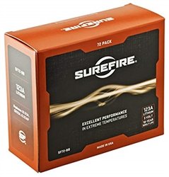 SUREFIRE&#153; CR123A BATTERIES 72-PACK (BOXED)