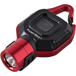 Streamlight Pocket Mate USB Key Chain Light, Red Housing