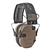 Walker's, Razor, Electronic Earmuff, Flat Dark Earth, 1 Pair, Includes (2) Morale Patches