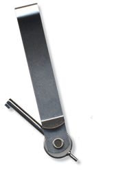 Zak Tool I.D Card Holders (Hidden Handcuff Key), Silver