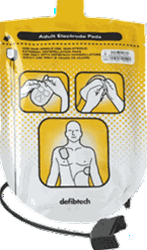 Defibtech AED Pads - Defibtech Lifeline and Reviver Adult AED replacement electrode pads for your Defibtech Lifelineâ„¢ or Defibtech ReviveRâ„¢ AED's. DDP-100