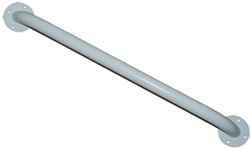 Grab Bars 1-1/4" diameter steel grab bars are easy to grip and help reduce the risk of accidents. Medline Grab Bars can be used horizontally or vertically (see tip) . Grab Bars are packaged individually, complete with mounting hardware. Grab bars. MDS8601