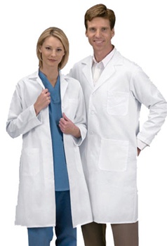 Lab Coats - Medline Heavyweight Twill Lab Coat