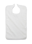 Medline Adult Terry Cloth Bib and Clothing protector, protects clothing while eating. MDT014120