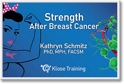 <span style="font-weight: bold;"><span style="text-decoration: underline; color: rgb(0, 89, 156);">Strength After Breast Cancer</span></span>