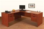 NEW Laminate L-Shaped Desk B/F,  B/F