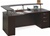 NEW Laminate Bow Top Extended Corner Reception Desk
