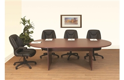 NEW Laminate Oval Conference Table