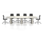 New Candex 144" Boat Shape Conference Table