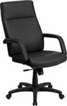 NEW High Back Leather Executive Chair with Memory Foam