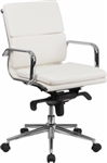 NEW Mid- Back Pillow Chrome Conference Chair