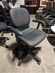 Steelcase Sensor task chairs refurbished with New Black Fabric or Vinyl