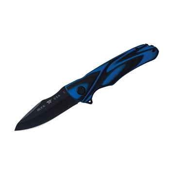 Buck Knives - Sprint Ops Pro - Folding Knife - Blue/Black G10 Handle - 0842BLS-B