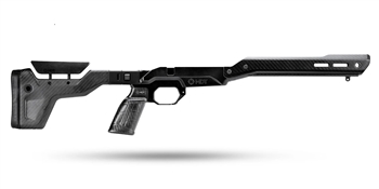 MDT HNT26 Chassis System - Remington 700 SA - ARCA Forend - Folding Buttstock - Black Carbon Fiber